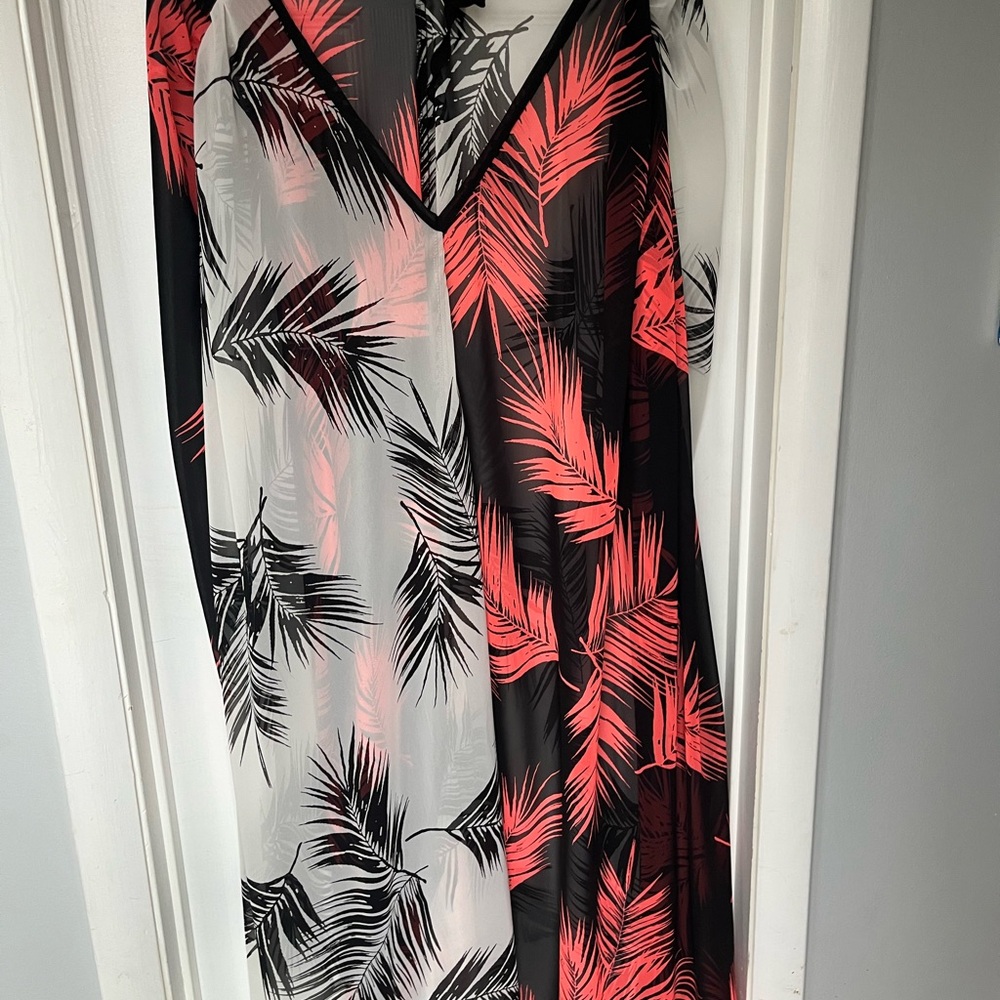 Copper Union Palm Lucy Midi Dress